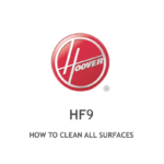 Hoover H-Free 900 Comment nettoyer tous les surfaces