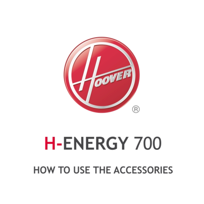 Hoover H-Energy 700 accessoires gebruiken