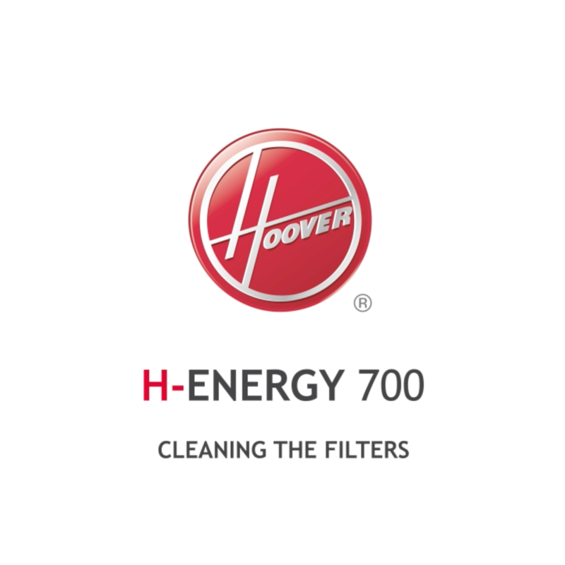 Hoover H-Energy 700 Filter cleaning